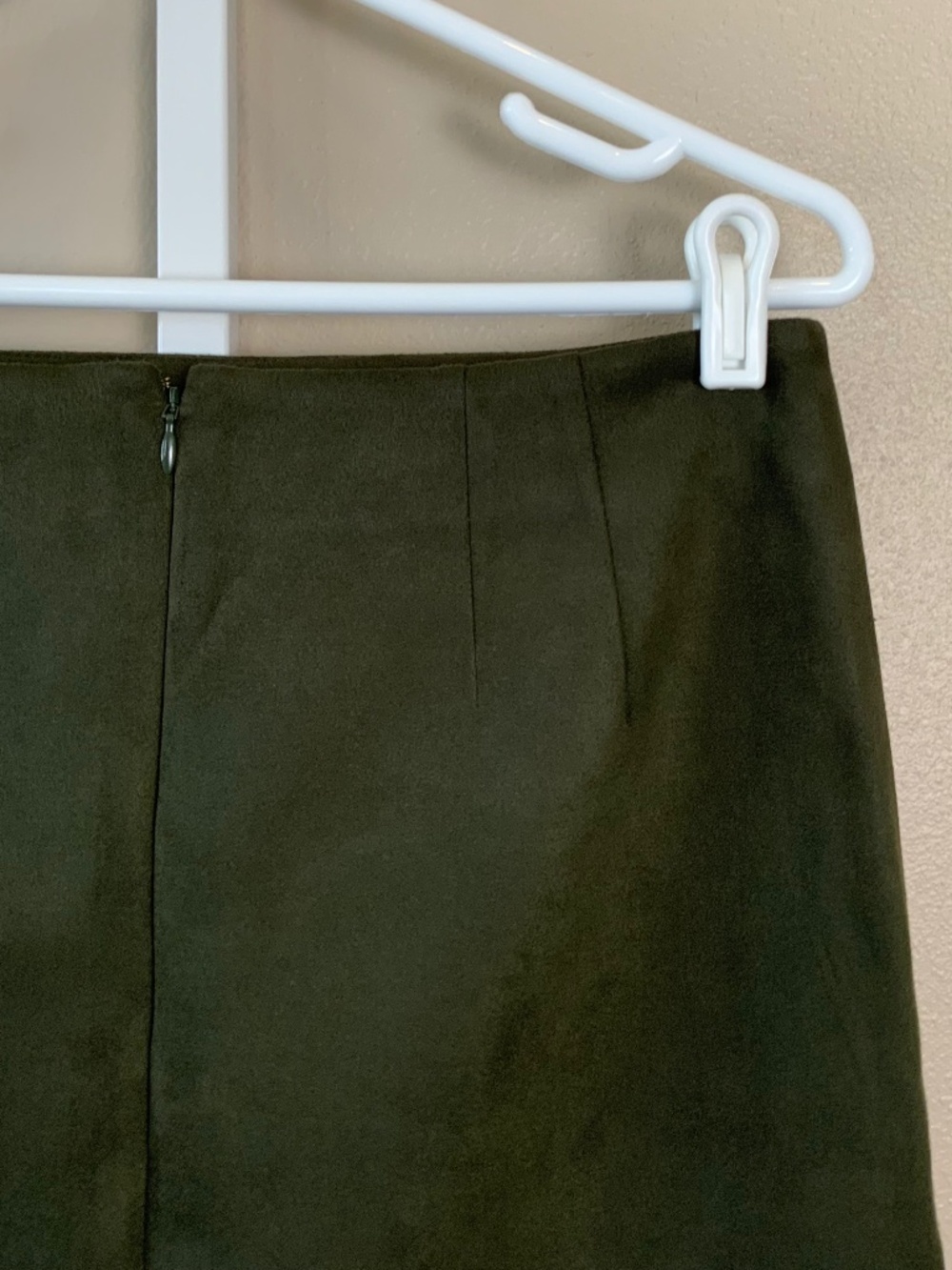 LOFT Faux Suede Sailor Shift Skirt - Picture 12 of 16